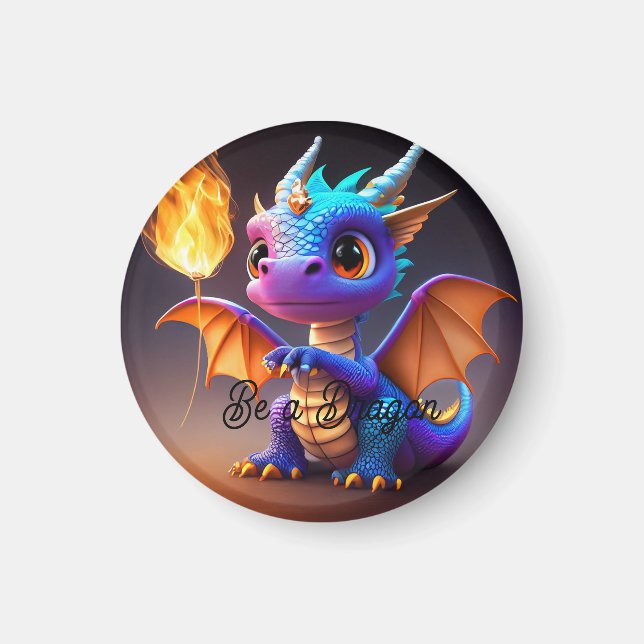 Var en drakmagnet magnet (Framsidan)