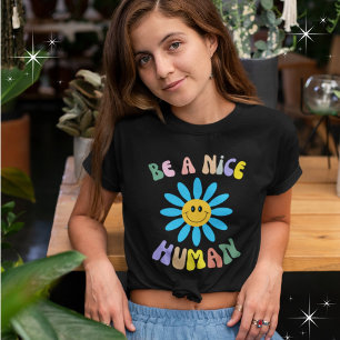 Var en fin bild av människans blått och Gult T Shirt