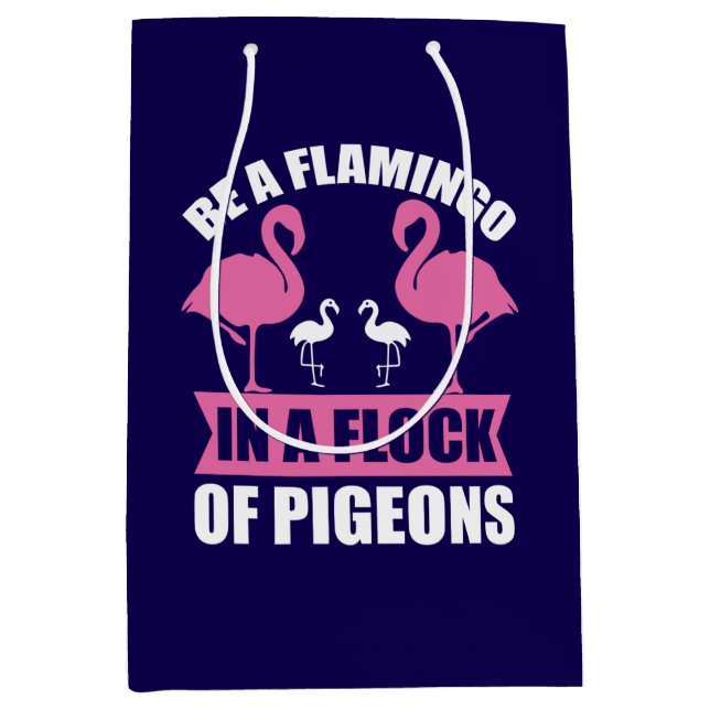Var en flamingo i en flock duvor (Framsidan)