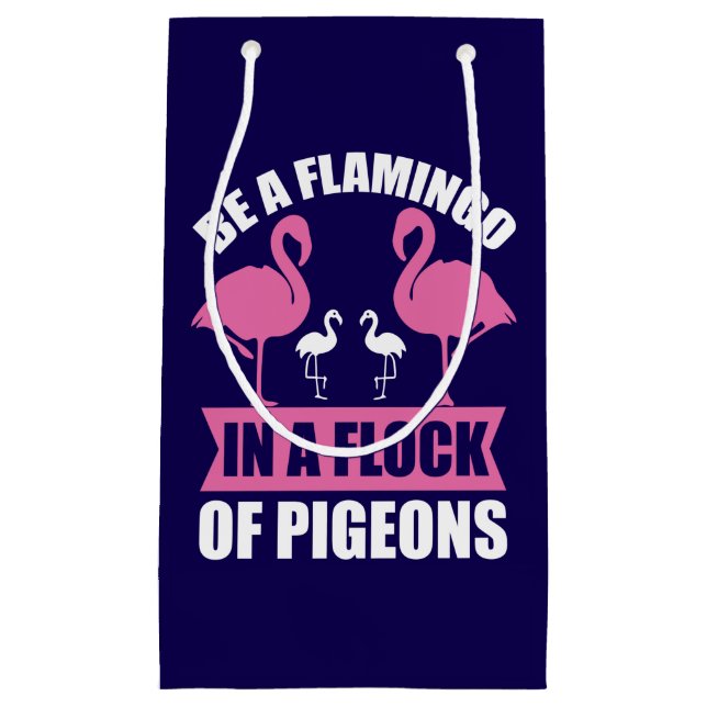 Var en flamingo i en flock duvor (Framsidan)