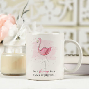Var en Flamingo Jumbo Mugg