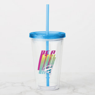 "Var en flicka" Supergirl Graphic Take Away Mugg