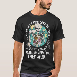 Var en infektionskontrollsköterska infektionsföreb t shirt