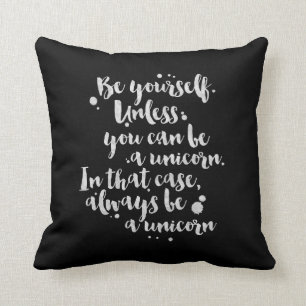 Var en inspirera Unicorn - kudde
