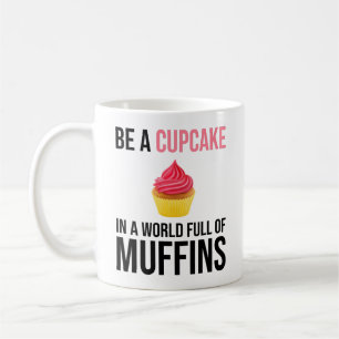 Var en kaka i en Fullt av muffins Kaffemugg