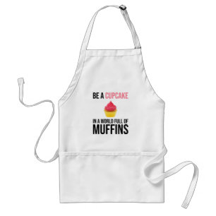 Var en kaka i Fullt muffins Förkläde