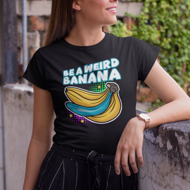 Var en Konstig Banana Funny Pop Art T Shirt (Skapare uppladdad)