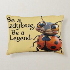 Var en Kryp, var en förklaring Prydnadskudde