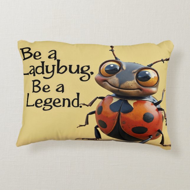 Var en Kryp, var en förklaring Prydnadskudde (Baksidan)