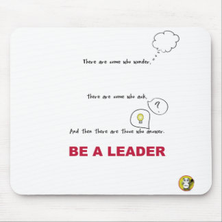 Var en LEDARE Mousepad Musmatta