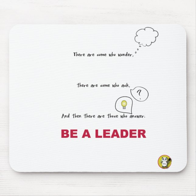 Var en LEDARE Mousepad Musmatta (Framsidan)