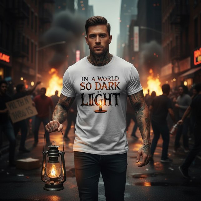 Var en ljuskälla t shirt (Skapare uppladdad)