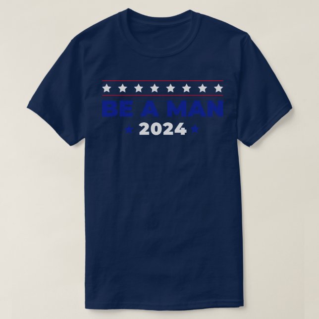 Var en man 2024 1 t shirt (Design framsida)