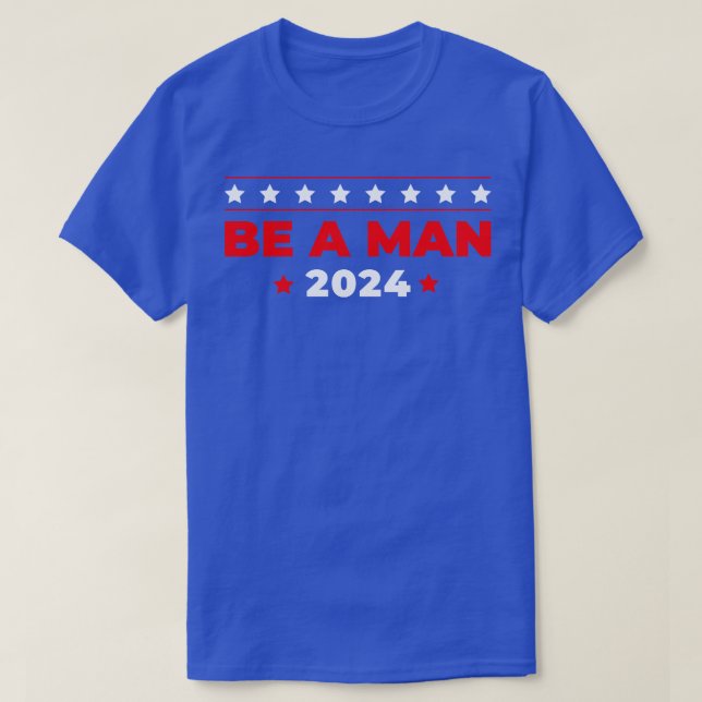 Var en man 2024 t shirt (Design framsida)