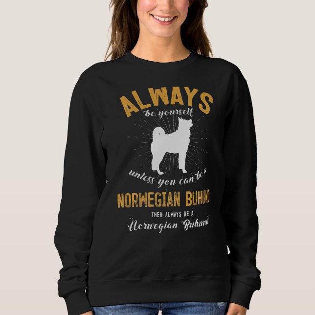 Var en norsk buhund t shirt (Framsida)