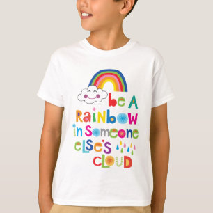 Var en regnbåge i något annat moln t shirt