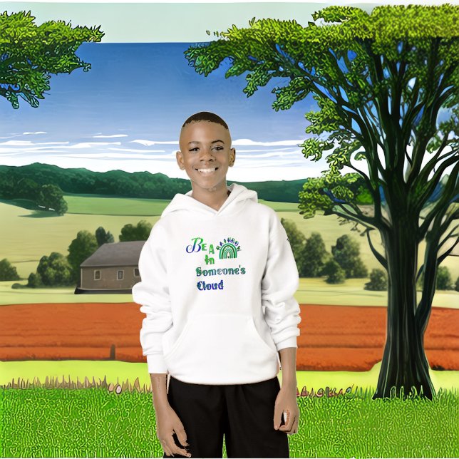 Var en regnbåge i nån moln... Valentine Classroom T Shirt (Be A Rainbow In Someone's Cloud Valentine Classroom Hoodie)