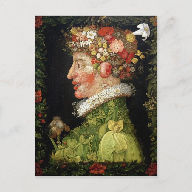 Vår, en serie som beskriver de fyra säsongerna vykort (Framsida)