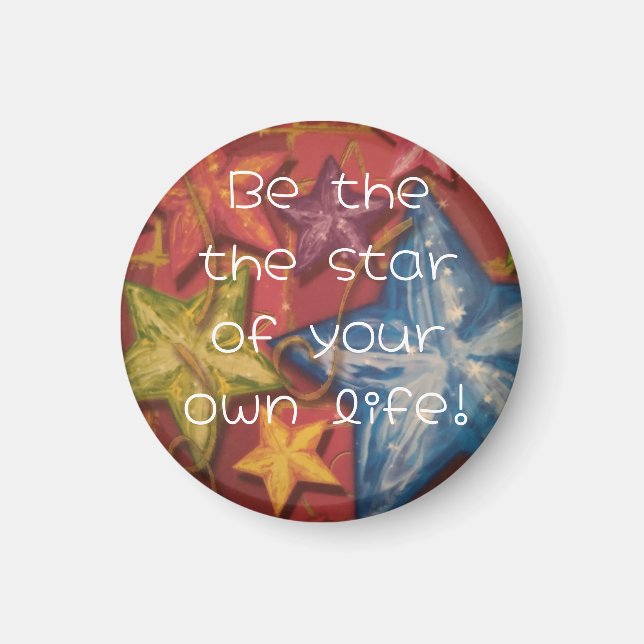 Var en shindrande stjärnmagnet magnet (Framsidan)