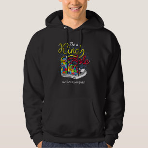 Var en slags Autism Awareness Puzzle Shoes är Ki Hoodie