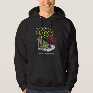 Var en slags Autism Awareness Puzzle Shoes är Ki Hoodie