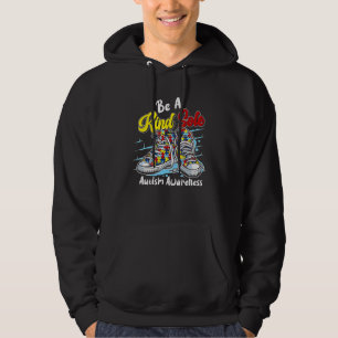 Var en slags Autism Awareness Puzzle Shoes är Ki Hoodie