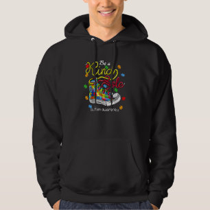 Var en slags Autism Awareness Puzzle Shoes är Ki Hoodie