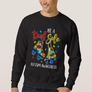 Var en slags Autism Awareness Puzzle Shoes är Ki Lång Ärmad Tröja