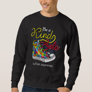 Var en slags Autism Awareness Puzzle Shoes är Ki Lång Ärmad Tröja