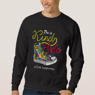 Var en slags Autism Awareness Puzzle Shoes är Ki Lång Ärmad Tröja