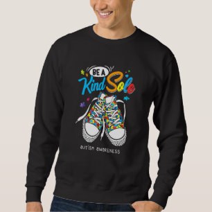 Var en slags Autism Awareness Puzzle Shoes är Ki Lång Ärmad Tröja