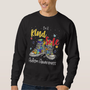 Var en slags Autism Awareness Puzzle Shoes är Ki Lång Ärmad Tröja