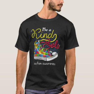 Var en slags Autism Awareness Puzzle Shoes är Ki T Shirt