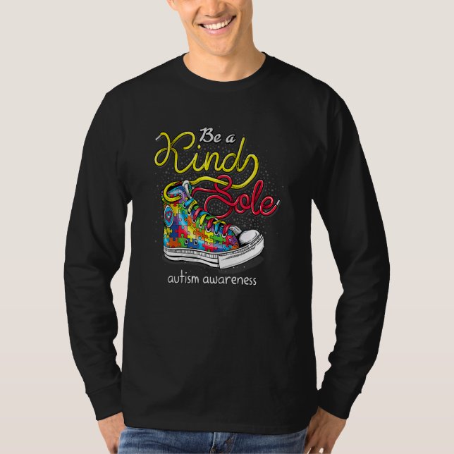 Var en slags Autism Awareness Puzzle Shoes är Ki T Shirt (Framsida)