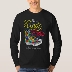 Var en slags Autism Awareness Puzzle Shoes är Ki T Shirt