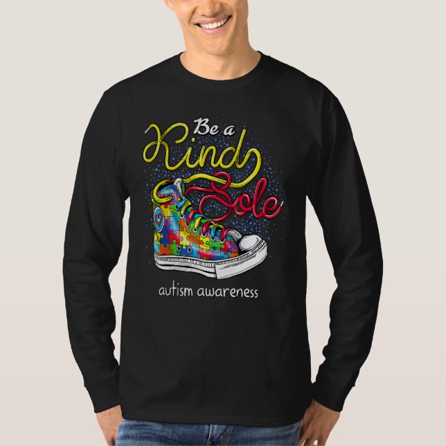 Var en slags Autism Awareness Puzzle Shoes är Ki T Shirt (Framsida)