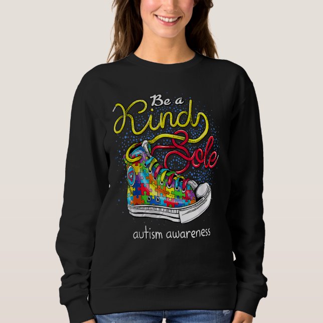 Var en slags Autism Awareness Puzzle Shoes är Ki T Shirt (Framsida)