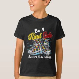 Var en slags Autism Awareness Puzzle Shoes är Ki T Shirt