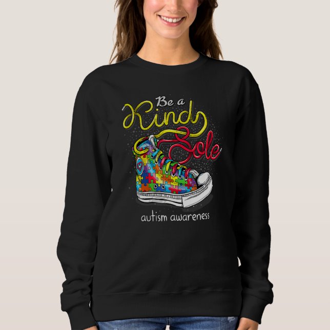 Var en slags Autism Awareness Puzzle Shoes är Ki T Shirt (Framsida)