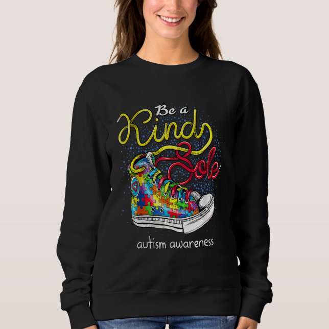 Var en slags Autism Awareness Puzzle Shoes är Ki T Shirt (Framsida)