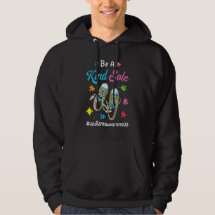 Var en slags Autism Awareness Puzzle Shoes Boys Hoodie
