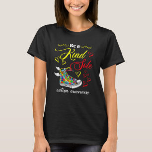 Var en slags Autism Awareness Puzzle Shoes Boys T Shirt