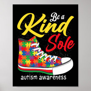 Var en slags ensamstående Autism Awareness Month S Poster