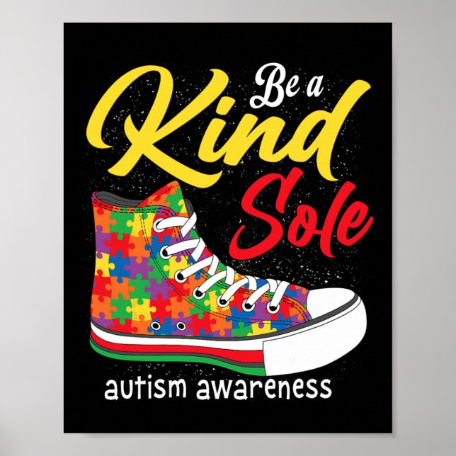 Var en slags ensamstående Autism Awareness Month S Poster (Framsidan)