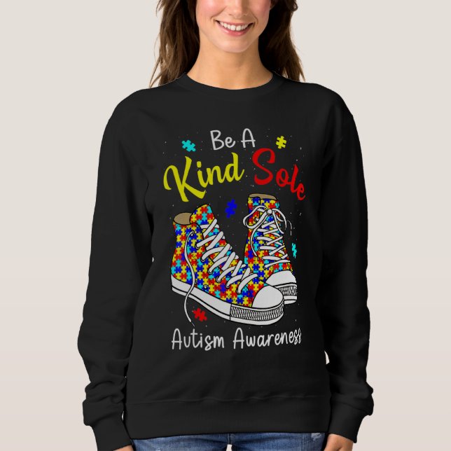 Var en slags ensamstående Autism Awareness Rainbow T Shirt (Framsida)