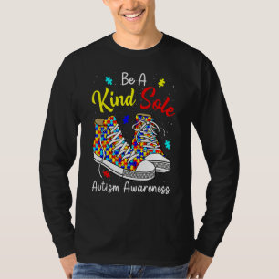 Var en slags ensamstående Autism Awareness Rainbow T Shirt