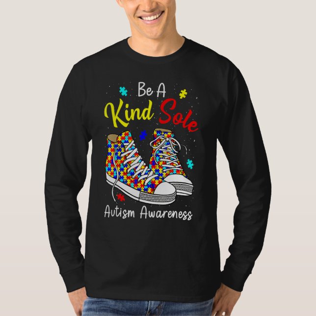 Var en slags ensamstående Autism Awareness Rainbow T Shirt (Framsida)