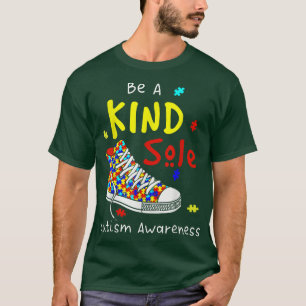 Var en slags ensamstående Autism Awareness Rainbow T Shirt