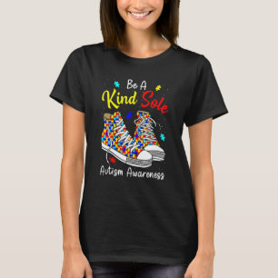 Var en slags ensamstående Autism Awareness Rainbow T Shirt