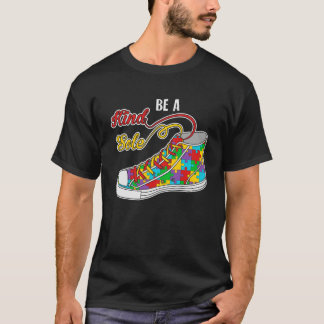 Var en slags ensamstående Autism Awareness Rainbow T Shirt